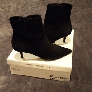 Black Steve Madden Boots
